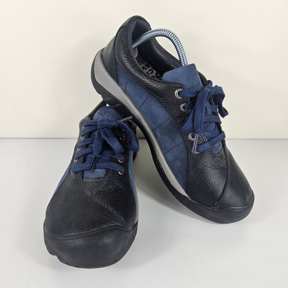 Keen Presidio Naval Academy Womens 11 Navy Vintage Indigo Leather Shoes RARE!
